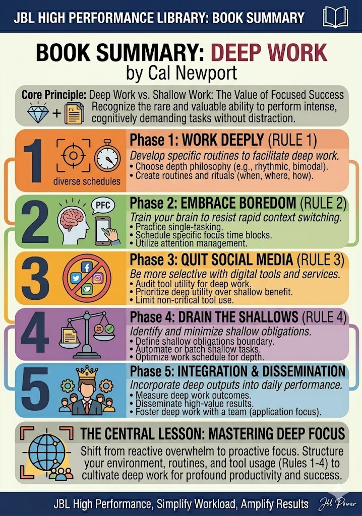 Deep Work: Mastering Focus for High Performance