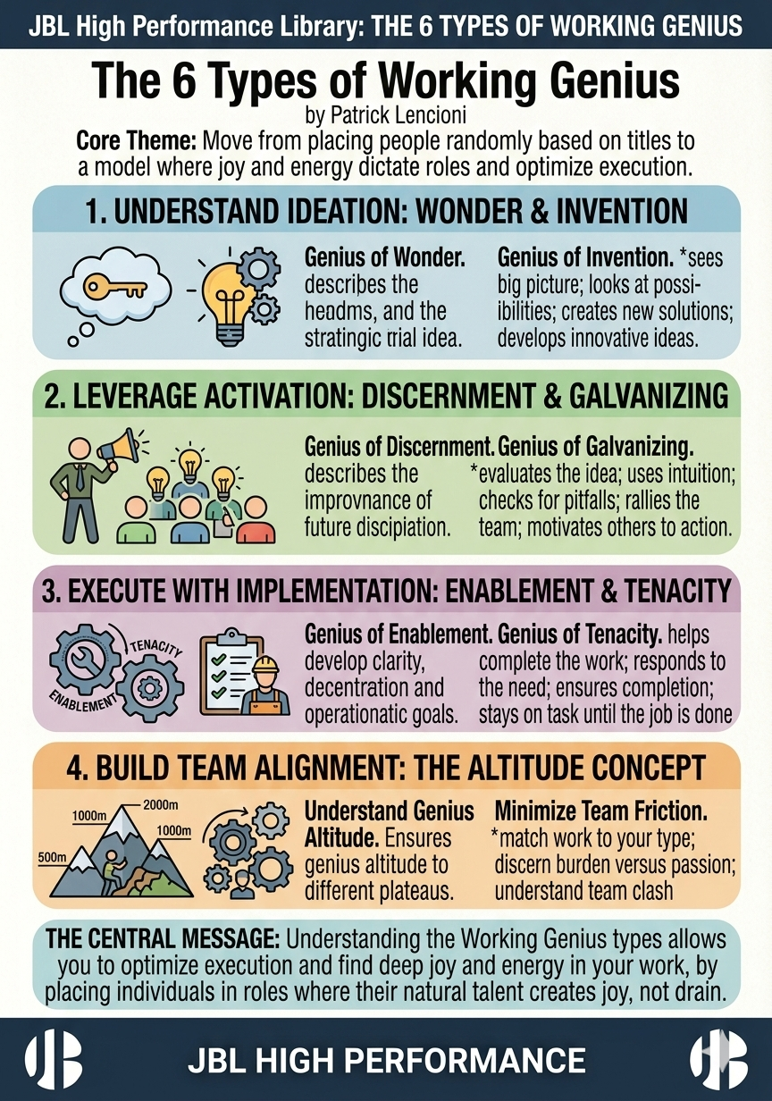 The 6 Types of Working Genius Explained