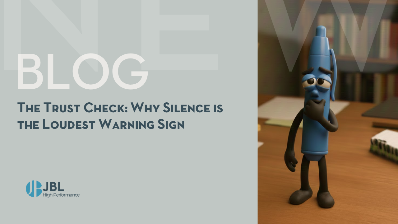 The Trust Check: Why Silence is the Loudest Warning Sign