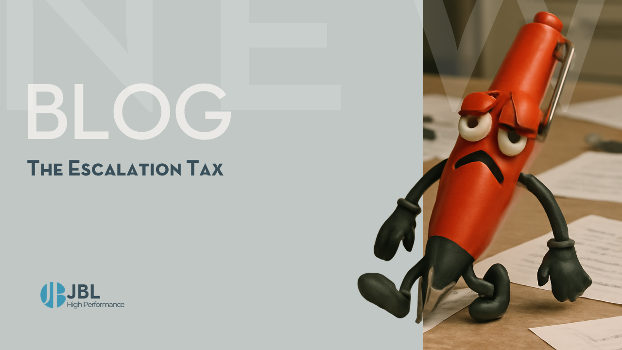 The Escalation Tax