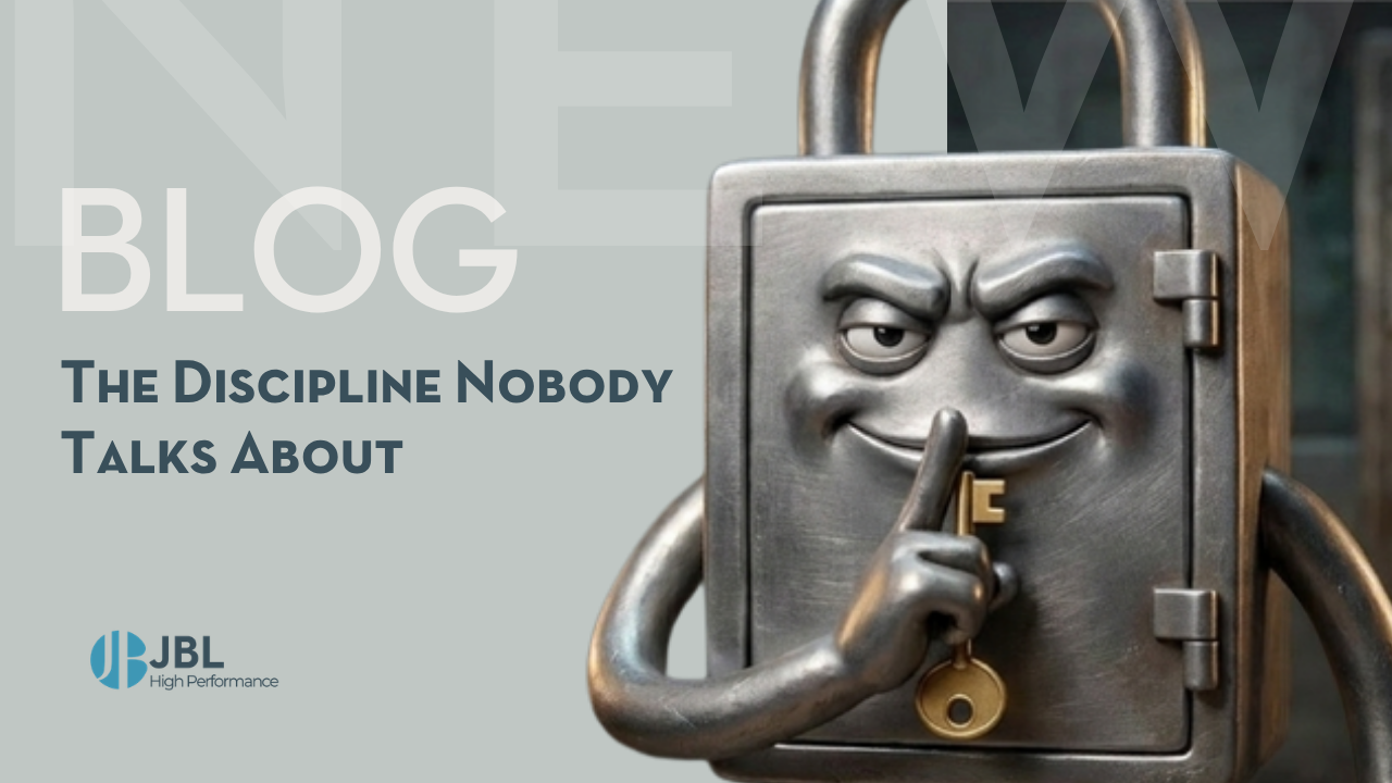 The Discipline Nobody Talks About